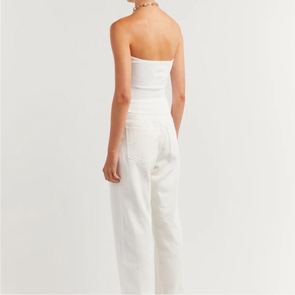 Dissh Anika Twisted Knit Top in White US 4 - Picture 3 of 15